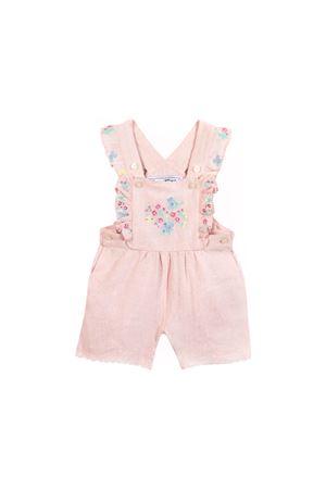 Pale pink linen overalls TARTINE ET CHOCOLAT KIDS | CC210413126E